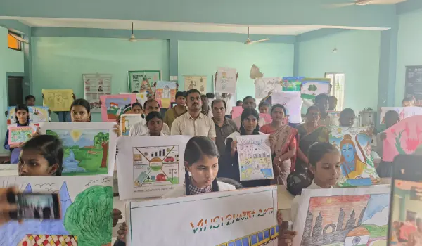 अम्बेडकरनगर में कला उत्सव 2026, 200 विद्यार्थियों ने 12 विधाओं में दिखाई प्रतिभा